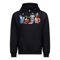 Black police coffee cup Urban Hoodie - AdoDesignShop
