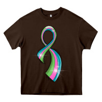 Metastatic Breast Cancer Ribbon Heavy Core Tee | Teevron
