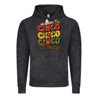 Vintage Black cinco cinco cinco de mayo Vintage Hoodie - CowGirlArtShop