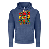 Vintage Denim cinco cinco cinco de mayo Vintage Hoodie - CowGirlArtShop