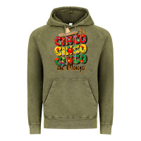 Vintage Olive cinco cinco cinco de mayo Vintage Hoodie - CowGirlArtShop