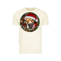 Vintage Arctic Hereford Cow Christmas Vintage Tee - RanaPortraitStore
