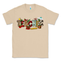 Mushroom Christmas Teacher Classic Tee - NancyCooperArtShop