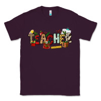 Plum Christmas Teacher Classic Tee - NancyCooperArtShop