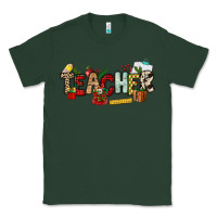 Sports Green Christmas Teacher Classic Tee - NancyCooperArtShop