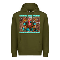 Army Green thankful tumbler Premium Hoodie - BundleAndBundleShop