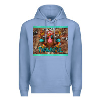 Colony Blue thankful tumbler Premium Hoodie - BundleAndBundleShop