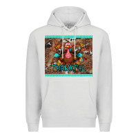 Dove Grey thankful tumbler Premium Hoodie - BundleAndBundleShop