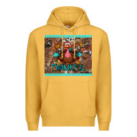 Mustard thankful tumbler Premium Hoodie - BundleAndBundleShop