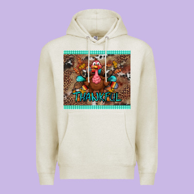 Thankful Tumbler Premium Hoodie Designed By Bundleandbundleshop