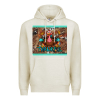 Oatmeal Heather thankful tumbler Premium Hoodie - BundleAndBundleShop