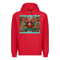Red thankful tumbler Premium Hoodie - BundleAndBundleShop