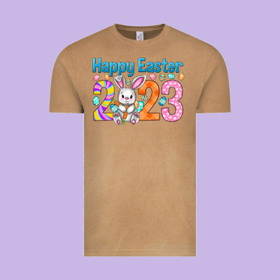 Happy Easter 2023 Easter Day Vintage Tee Designed By Howdyjamesfarm