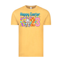 Vintage Mustard Happy Easter 2023 Easter Day Vintage Tee - HowdyJamesFarm
