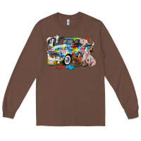 Autism Truck With Farm Animals Long Sleeve Tee | Teevron