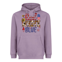 Lavender red white and blue Heavyweight Hoodie - Artiststas