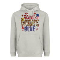 Moon Dust red white and blue Heavyweight Hoodie - Artiststas