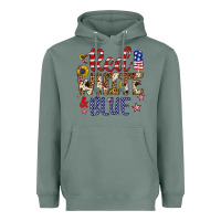 Sage red white and blue Heavyweight Hoodie - Artiststas
