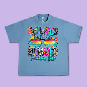 School's Out For Summer Teacher Life Urban Heavy Tee Designed By Ranaportraitstore