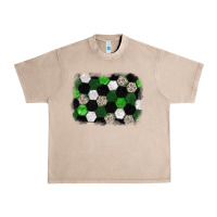 French Oak Soccer leopard glitter background Urban Heavy Tee - HowdyJamesFarm