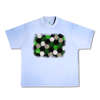 Grape Ice Soccer leopard glitter background Urban Heavy Tee - HowdyJamesFarm
