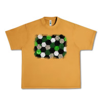 Peanut Butter Soccer leopard glitter background Urban Heavy Tee - HowdyJamesFarm
