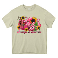 Mossy in october we wear pink Heavy Core Tee - LillyAllenDesigns
