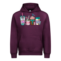Mauve Wine nurse fuel coffee cups Urban Hoodie - AdoDesignShop