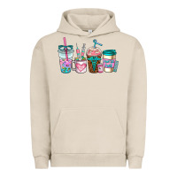 Pigment French Oak nurse fuel coffee cups Urban Hoodie - AdoDesignShop