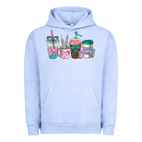Pigment Grape Ice nurse fuel coffee cups Urban Hoodie - AdoDesignShop