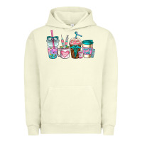 Pigment Pistachio nurse fuel coffee cups Urban Hoodie - AdoDesignShop