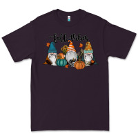 Plum Fall Vibes Gnomes Premium Tee - RanaPortraitStore