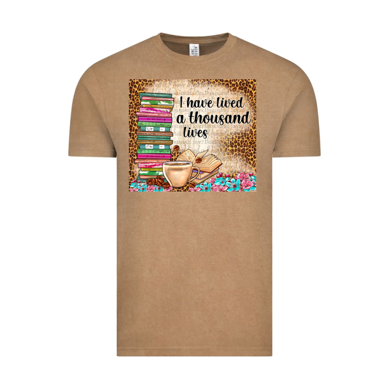 I Have Lived A Thousand Lives Vintage Tee by TumblerDesignByShophia | Teevron