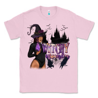 Bubblegum Pink Witchy Woman Classic Tee - texasbilliewilder