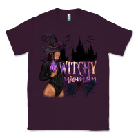 Plum Witchy Woman Classic Tee - texasbilliewilder