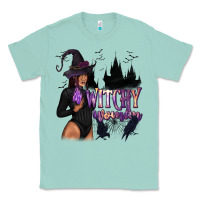Seafoam Witchy Woman Classic Tee - texasbilliewilder