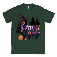 Sports Green Witchy Woman Classic Tee - texasbilliewilder