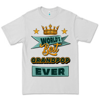 Dove Grey world's best grandpop ever Premium Tee - Jasminsmagicworld