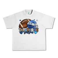 Lunar Rock Touchdown season American Football blue team color Urban Heavy Tee - HowdyJamesFarm