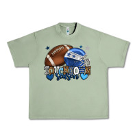 Oil Green Touchdown season American Football blue team color Urban Heavy Tee - HowdyJamesFarm