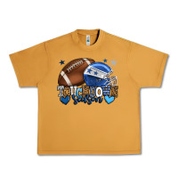 Peanut Butter Touchdown season American Football blue team color Urban Heavy Tee - HowdyJamesFarm