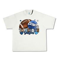 Pistachio Touchdown season American Football blue team color Urban Heavy Tee - HowdyJamesFarm