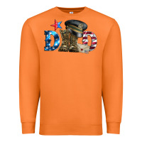Carrot dad military boots and hat Premium Sweatshirt - Artiststas