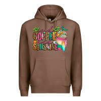 Chestnut iced coffee and sunshine summer Premium Hoodie - Jasminsmagicworld