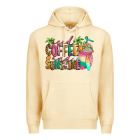 Pina Colada iced coffee and sunshine summer Premium Hoodie - Jasminsmagicworld