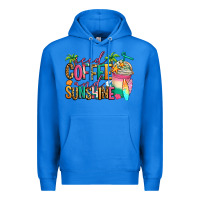 True Royal iced coffee and sunshine summer Premium Hoodie - Jasminsmagicworld