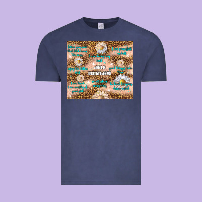 Daily Reminders Vintage Tee Designed By Tumblerdesignbyshophia
