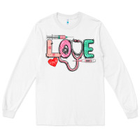 White love nursing Long Sleeve Tee - CowGirlArtShop