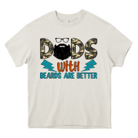 Cream dads with beards are better Heavy Core Tee - JahusDesignShop