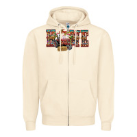 Sandshell home Christmas farm animals Zipper Hoodie - CowhideDigitalArt